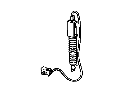 GM 22153084 Sensor Asm, Electronic Suspension Rear Position (W/ Rear Ver