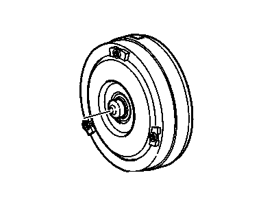 GM 17804098 Torque Converter Assembly (Remanufacture) (258Mm Rwd Luk)