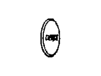 GM 14073758 Wheel Trim Cover Insert
