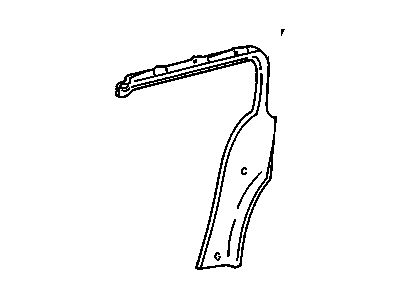 GM 20701072 PANEL, Rear Quarter Trim