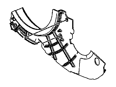 GM 24239619 Baffle-Front Differential Carrier