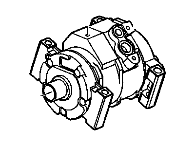 GM 19130452 Air Conditioner Compressor And Component Kit