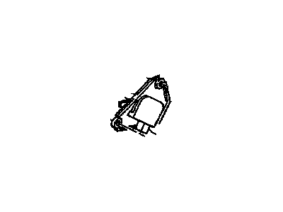 GM 12368696 Motor Asm, Windshield Wiper