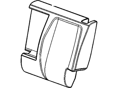 GM 25999213 Seat Back Cover