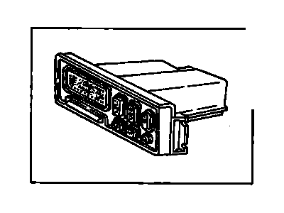 GM 19370283 Heater & Air Conditioner Control Assembly (W/R/Wdo Defg Sw)