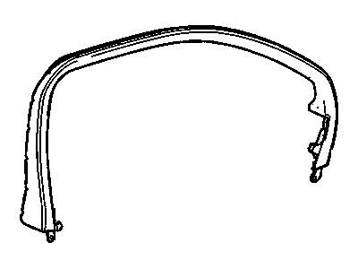 GM 95075267 Molding, Front Side Door Window Garnish