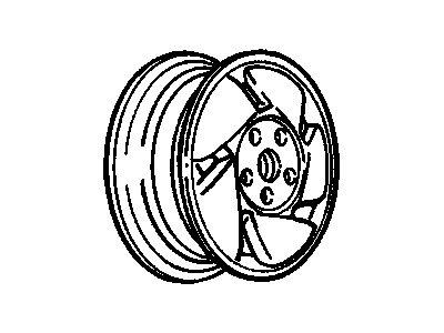 GM 12516119 Wheel