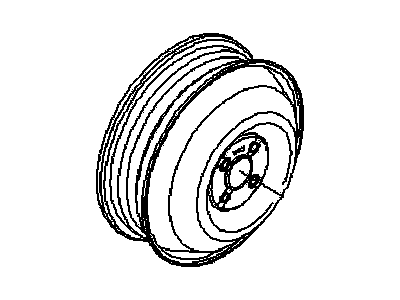 GM 96653390 Wheel, Spare Retainer