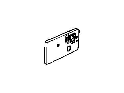 GM 15532437 F-BEZEL AS