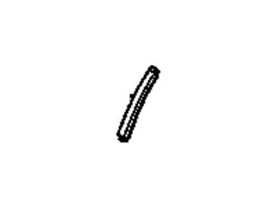 GM 20692313 Molding Asm-Applique Front Door Window @ Lock Pillar *Black