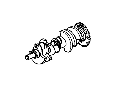 GM 12588614 Engine Crankshaft