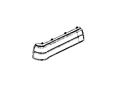 GM 5971247 Lens, Rear Combination Lamp