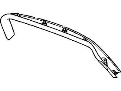 GM 20839854 Lower Trim Panel