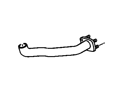 GM 15705181 Exhaust Manifold Pipe Assembly *Marked Print