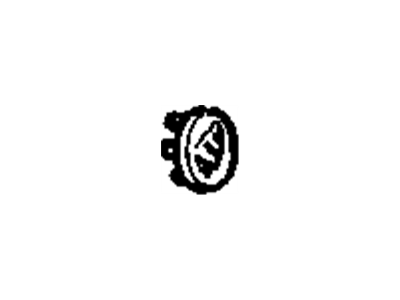 GM 25512648 Hub Cap Emblem