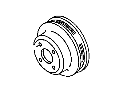 GM 94856481 Pulley, Water Pump