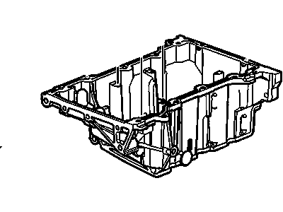 GM 12597495 Oil Pan