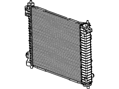 GM 23428314 Radiator