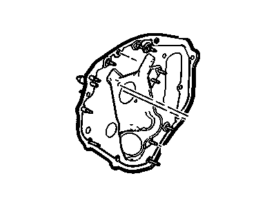 GM 22718156 Plate, Brake Pedal Bracket
