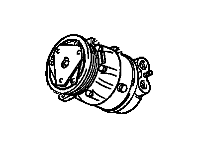 GM 89018957 Air Conditioner Compressor Assembly
