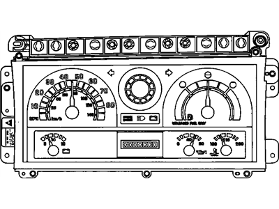 GM 25086809 Instrument Panel Lamp