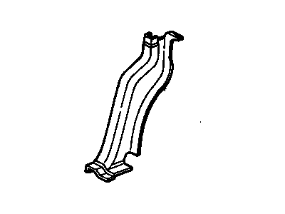 GM 20656038 Panel-Trim Finish Bdy Lock Pillar Lower *Saphire V/Dark