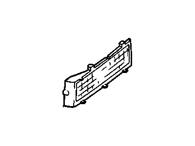 GM 16501776 Lens, Rear Combination Lamp