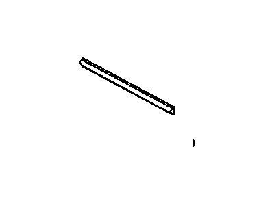 GM 88891478 Molding Kit, Rear Side Door Center