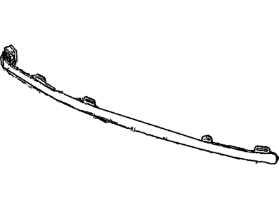 GM 25812678 Sensor Asm-Pedestrian Imp Detection(Includes Label)