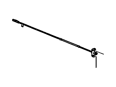 GM 20916476 Cable Asm-Parking Brake Intermediate