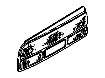 GM 16511941 Lens, Tail Lamp