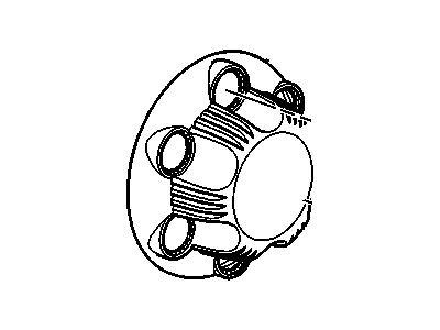 GM 20941992 Hub Cap