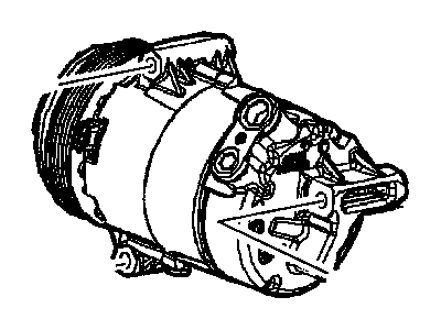 GM 23413999 Compressor