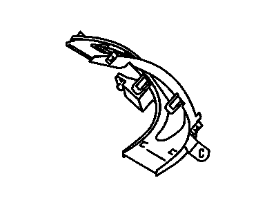 GM 19183803 Housing, Automatic Transmission Control Indicator Opening