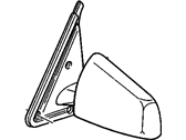 OEM Chevrolet S10 Mirror, Outside Rear View - 15675113