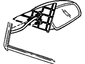 OEM Buick Skylark Mirror Asm, Outside Rear View - 12335390
