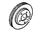 OEM 1988 Chevrolet S10 Brake Disc - 14056179