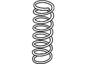 OEM Chevrolet Tracker Rear Spring - 96058602