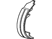 OEM GMC K3500 Brake Shoes - 18029651