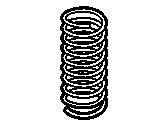 OEM 1986 Cadillac Fleetwood Rear Spring - 25523980