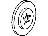 OEM Oldsmobile Cutlass Supreme Rear Brake Rotor Assembly - 18017537
