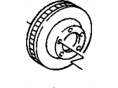 OEM 1994 GMC C3500 Front Brake Rotor - 15534074