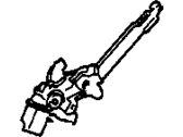 OEM Oldsmobile Cutlass Supreme Window Front Door Electric Regulator ASSEMBLY (Service) - 20474287