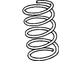 OEM Chevrolet Prizm Front Springs - 94857930