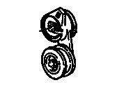 OEM 1991 Buick Commercial Chassis Tensioner - 10105371