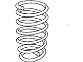 OEM Pontiac Phoenix Front Chassis Springs - 14073610