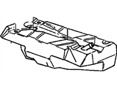 OEM 1996 Oldsmobile Aurora Fuel Tank - 12537710