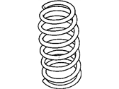 OEM 1999 Chevrolet Metro Rear Spring - 30013249