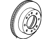 OEM 2006 GMC Sierra 1500 Rear Brake Rotor - 26088273