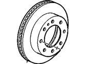 OEM 2006 GMC Yukon XL 1500 Rear Brake Rotor - 26088273